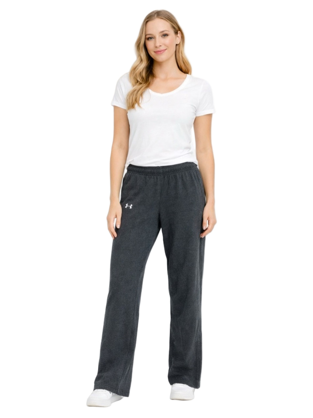 Under Armour Gray Sweatpants Relaxed Fit Joggers